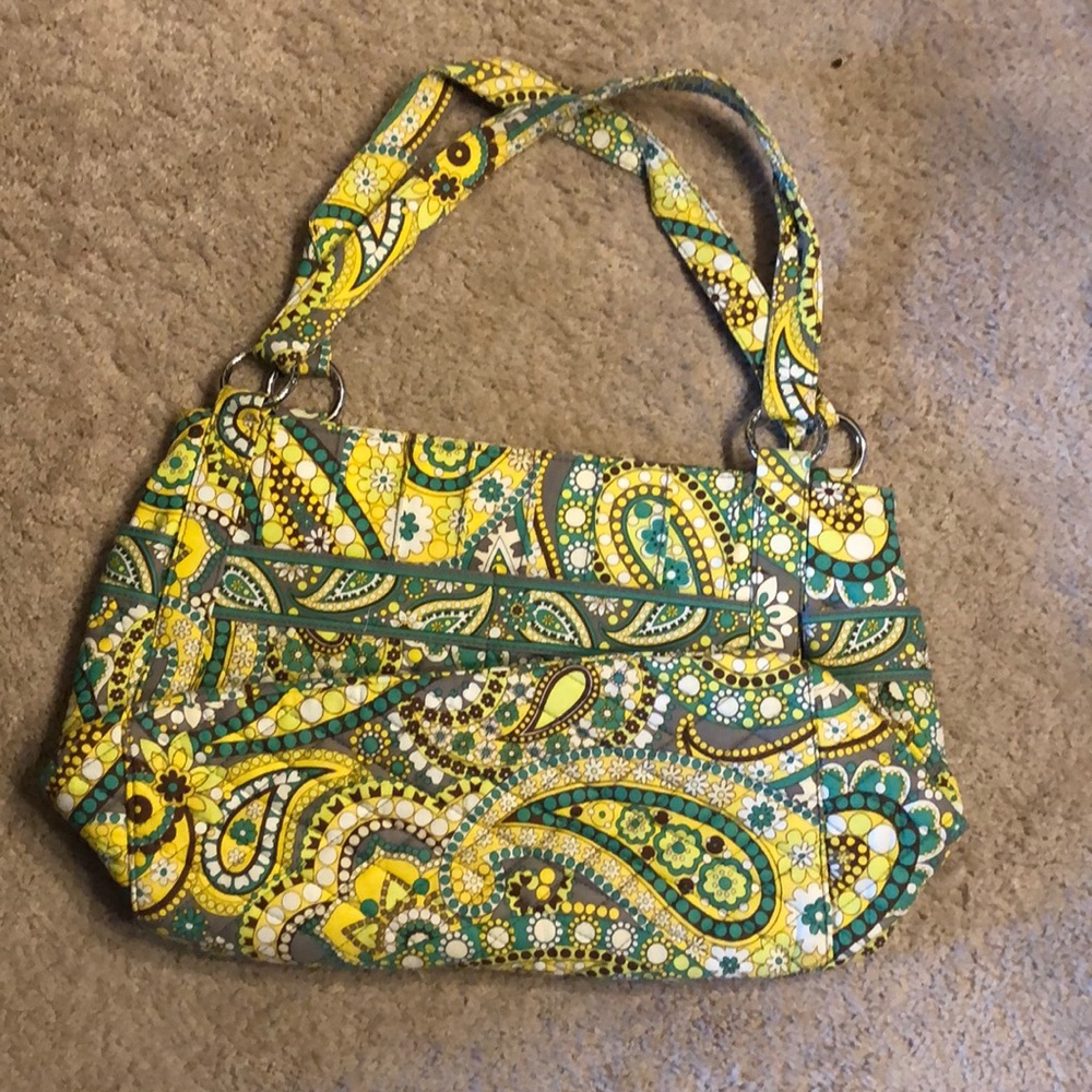 This Vera Bradley Stephanie in Lemon Parfait